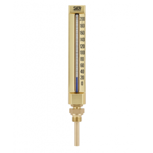 SIKA - Industrial thermometers, Premium Industrial thermometers with male thread / Anodised aluminium housing, Type 174 - 292 B